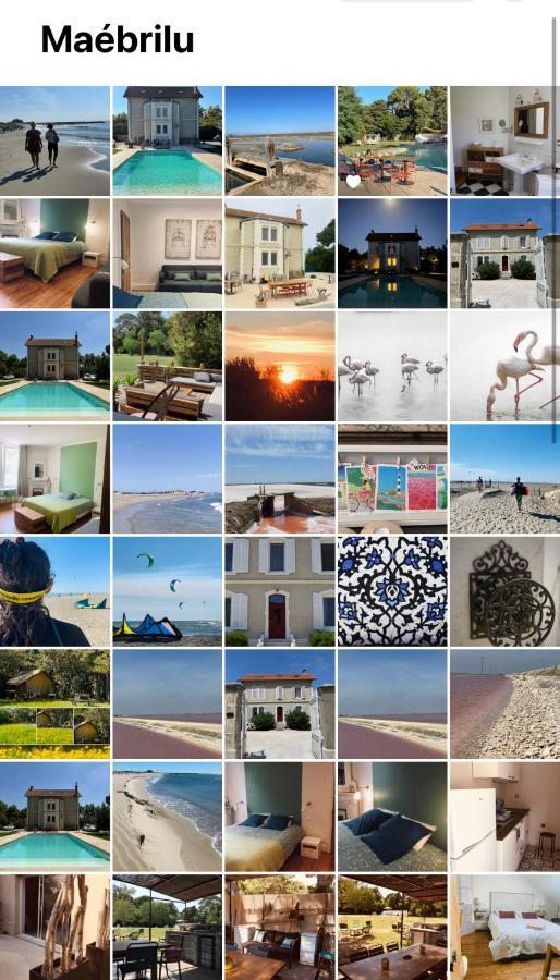 Maebrilu Camargue Provence Panzió Salin-de-Giraud Kültér fotó